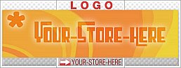 Sixties Orange Crush Retro Groovy eCRATER Store Y-S-H LOGO
