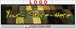Earthy Shaggy Squares Warm Fuzzy eCRATER Store Y-S-H LOGO