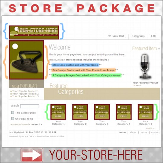 Night Train Railroad with your ENHANCED PRODUCT IMAGE - Custom Y-S-H eCRATER Store Package