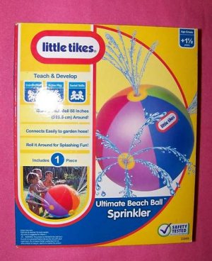 little tikes ultimate beach ball sprinkler