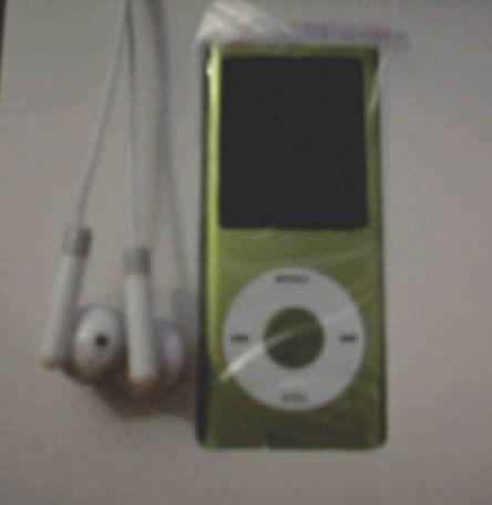 1.8 inch 4GB Ipod Nano Style MP3-MP4 Video Player with Voice recorder and FM Radio - Green