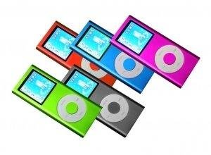 100 - 1.8 inch 2GB Ipod Nano Style MP3-MP4 video Player w/ Voice recorder and FM Radio - Mixed Set