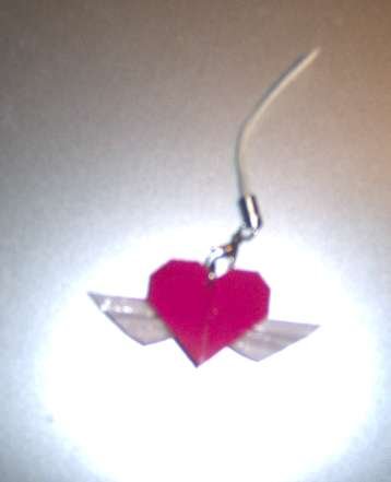 Paper Heart Pendant