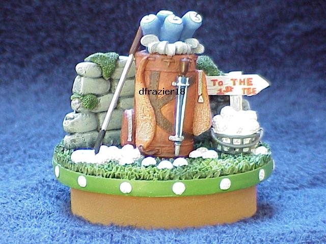GOLF Jar Candle Topper