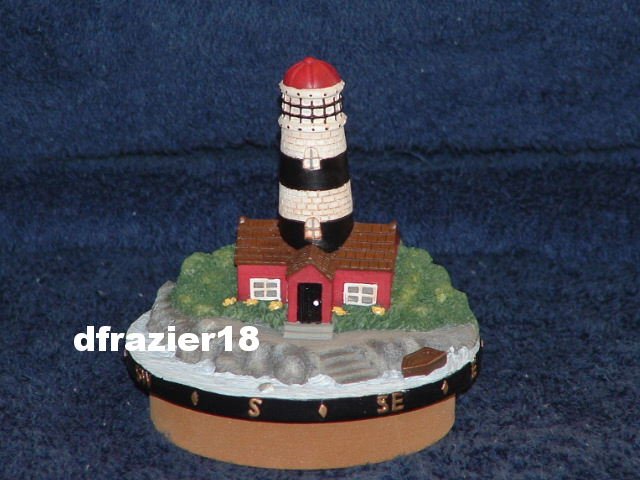 LIGHTHOUSE Jar Candle Topper Light House