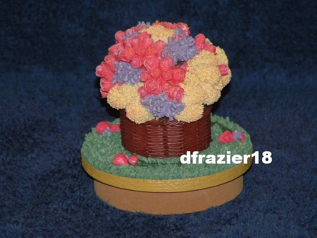 SPRING FLORAL Jar Candle Topper Bouquet Mixed Cut Flowers Theme Decor Decoration