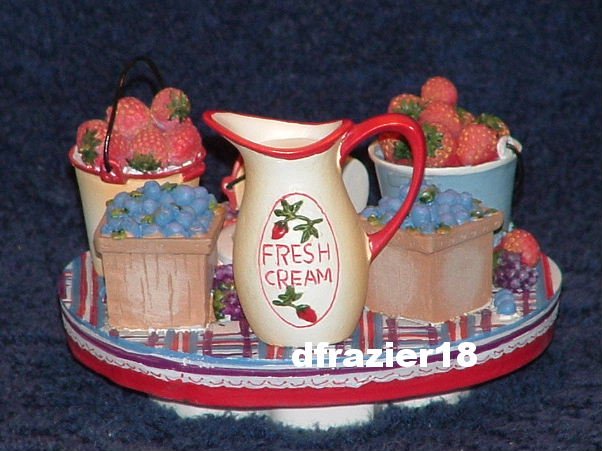 Stay On Top Jar Candle Topper Capper Old Virginia BERRY BASKET S'TOPPER