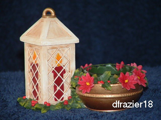 Tealight Tea Light Candle Holder Christmas WINTER LANTERN