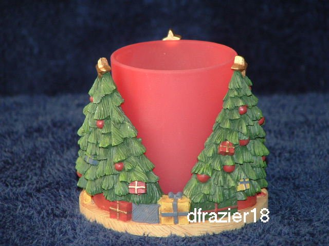 Votive Candle Holder Cuddler CHRISTMAS TREE