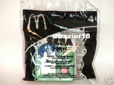 McDonalds McDonald's Happy Meal Toy 2003 #4 SEGA SONIC ACTION ELECTRONIC GAME