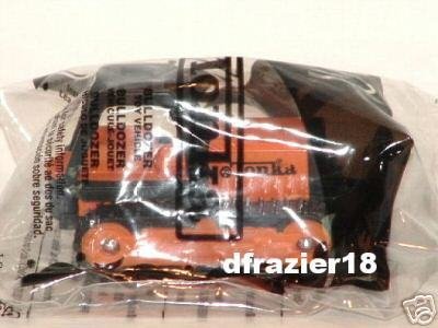 McDonalds McDonald's Happy Meal Toy 2003 #1 Tonka Truck Orange BULLDOZER