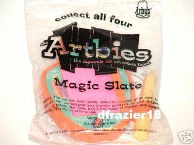 Arby Arbys Arby's Adventure Kids Meal Fast Food Toy 1999 MAGIC SLATE