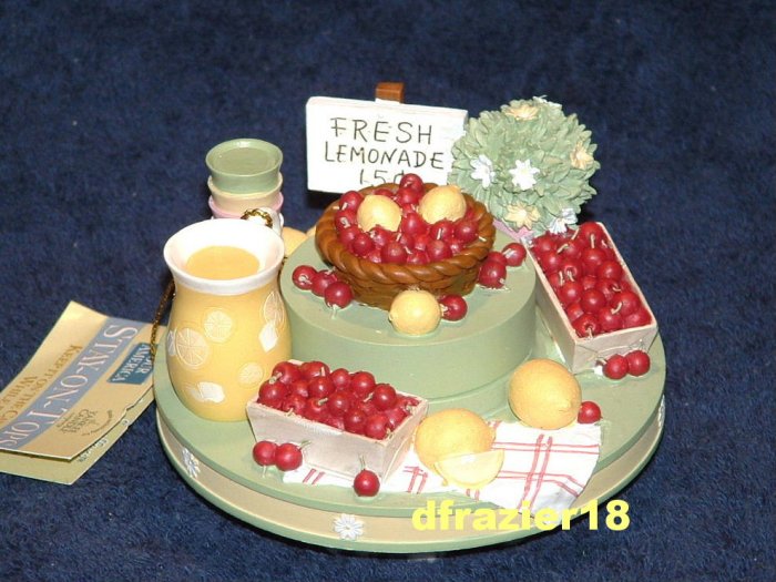 Stay On Top Candle Topper Capper Snuffer Set Lemon LEMONADE
