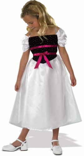 BARBIE Birthday Party Girl Halloween Costume Dress-Up Pretend Play Child Size Small 4-6 Age 3-4