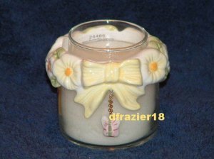 Teenie Candle Topper Bow Ring Stay On Fits Small Jar MINI BUTTERFLY