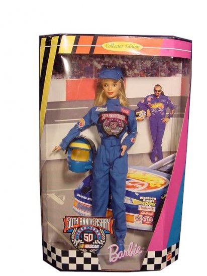 1998 Barbie 50th Anniversary Nascar Doll