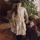 akseli Gallen Kallela-Portrait of Sissi akseli Gallen Kallela-Portrait of Sissi