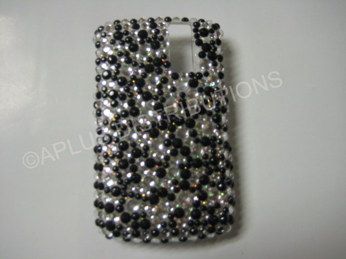New Black Multi-Diamonds Bling Diamond Case For Blackberry 8300 - (0013)