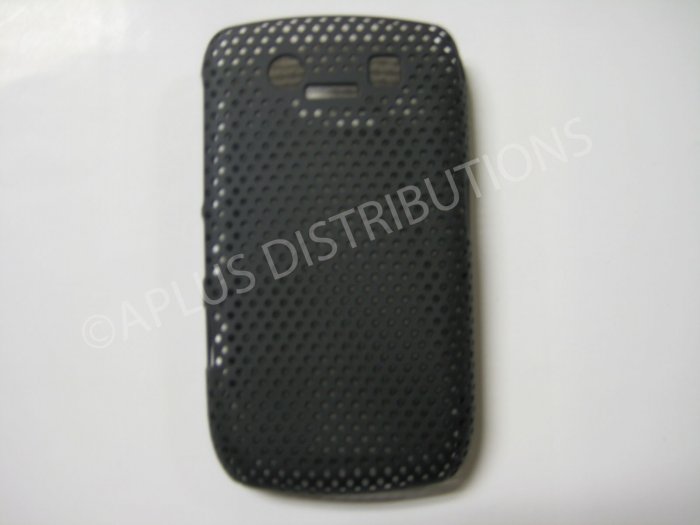New Black Lattice Pattern Design Hard Protective Cover For Blackberry 8900 - (0014)
