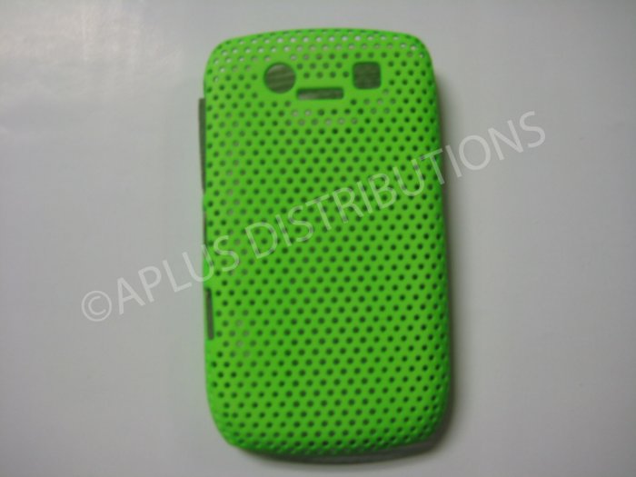 New Green Lattice Pattern Design Hard Protective Cover For Blackberry 8900 - (0055)