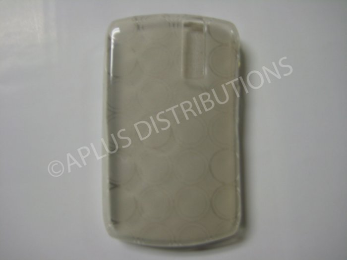 New Clear Transparent Multi-Circles TPU Cover For Blackberry 8300 - (0038)