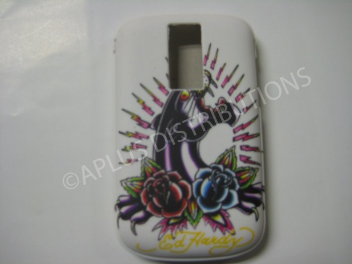 New Black Ed Hardy Panther TPU Cover For Blackberry 9000 - (0106)