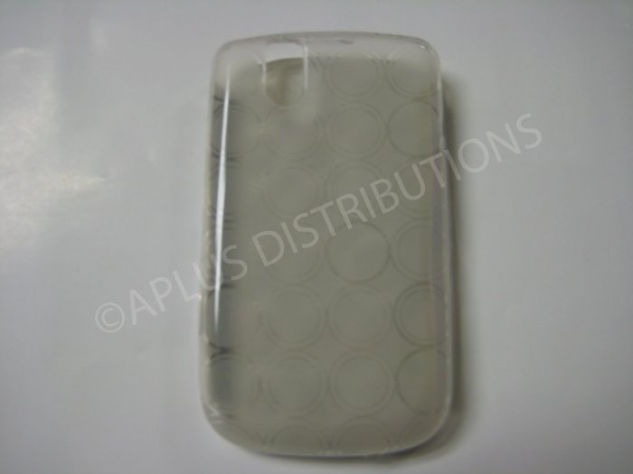 New Clear Transparent Multi-Circles TPU Cover For Blackberry 9630 - (0038)