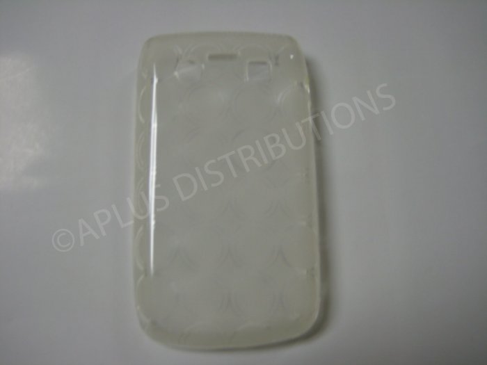 New Clear Tpu Multi-Circles TPU Cover For Blackberry 9700 - (0038)
