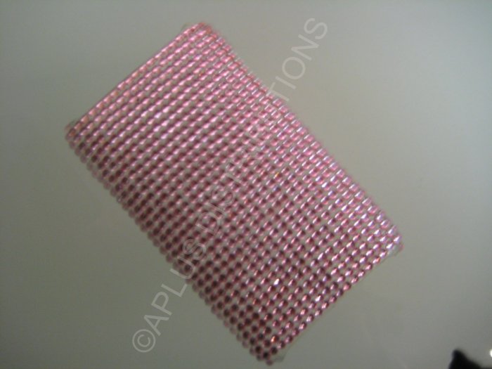 NEW FASHIONABLE BLING SOLID DIAMONDS FOR IPOD TOUCH 2ND 3RD GENERATION- PINK