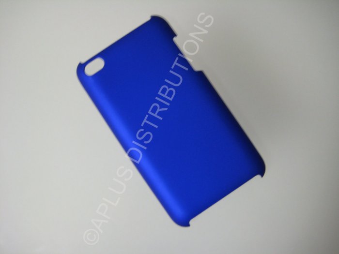 NEW Hard Protective Case For 4TH GENERATION SOLID HARD COVER IPOD TOUCH- BLUE