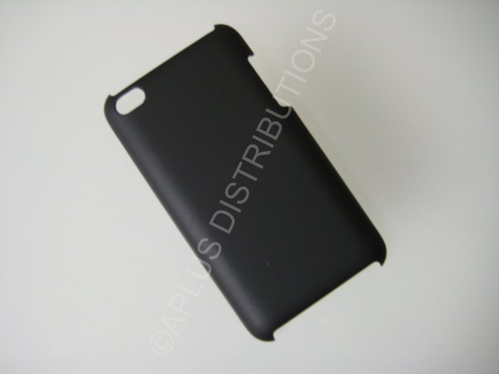 NEW Hard Protective Case For 4TH GENERATION SOLID HARD COVER IPOD TOUCH- BLACK