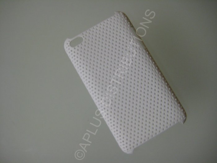 NEW Hard Protective Case For 4TH GENERATION LATTICE PATTERN HARD COVER IPOD TOUCH- WHITE