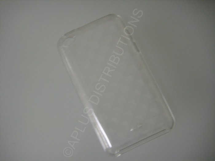NEW FOR IPOD TOUCH 4TH GENERATION TRANSPARENT SMALL TRIANGLES-CLEAR