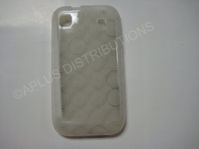 New Clear Transparent Multi-Circles TPU Cover For Samsung Galaxy S I9000 - (0002)