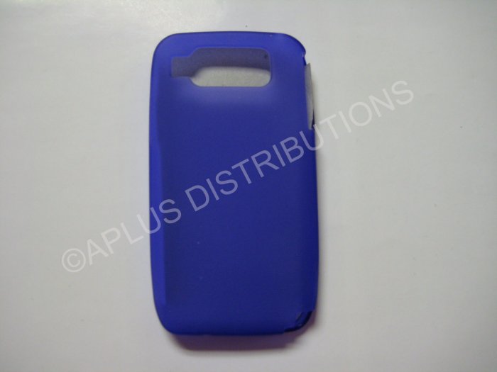 New Purple Solid Color TPU Cover For Nokia E72 - (0025)