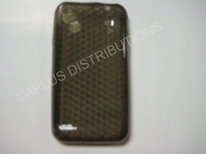 New Smoke Diamond Cut Pattern TPU Cover For Samsung Galaxy S I9000 - (0010)