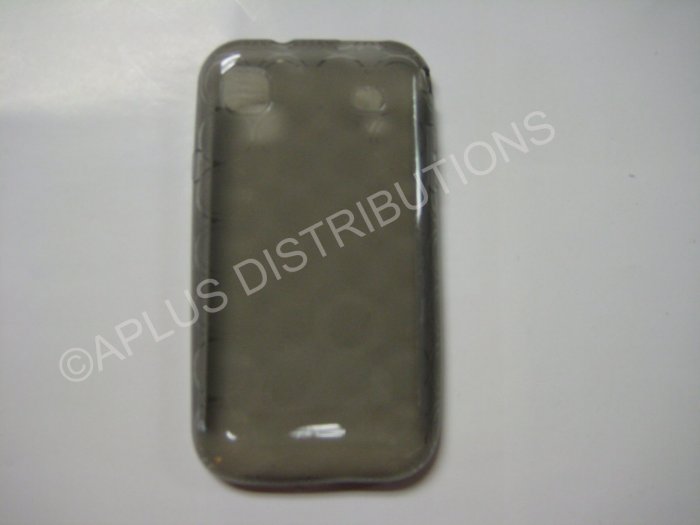 New Smoke Transparent Multi-Circles TPU Cover For Samsung Galaxy S I9000 - (0001)