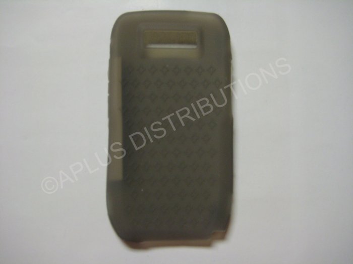 New Smoke Diamond Print Silicone Skin Case For Nokia E71 - (0003)