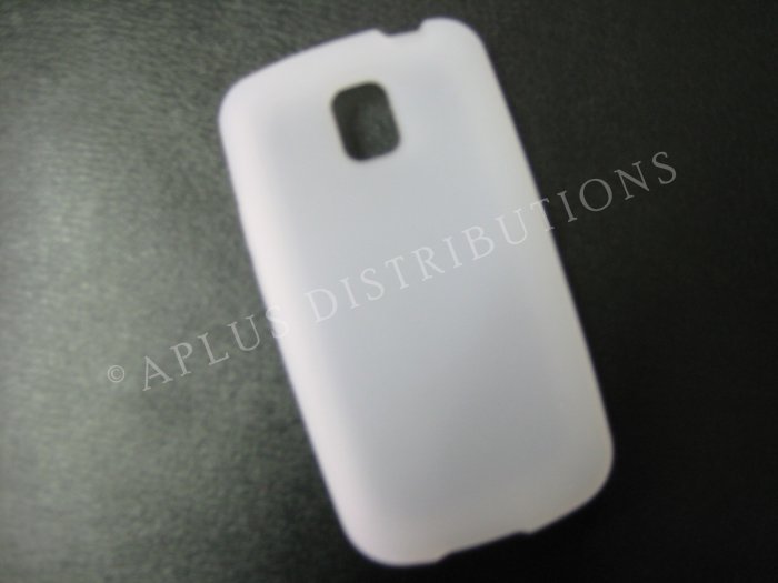 New Clear Solid Color Silicone Skin Case For LG Optimus T P509 - (0007)