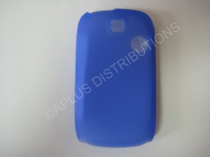 New Light Blue Solid Color Silicone Skin Case Cover For T-Mobile Tap - (0010)