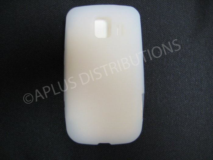 New Clear Solid Color Silicone Skin Case For LG Optimus S LS670 - (0007)