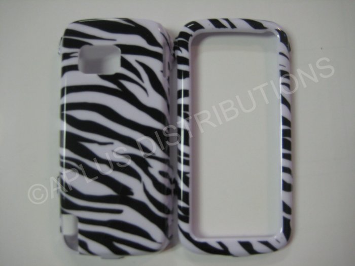 New Black Zebra Design Hard Protective Cover For Nokia Nuron 5230 - (0001)