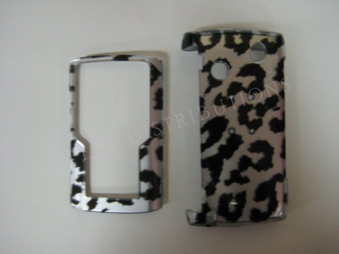 New Black Cheeta Pattern Hard Protective Cover For Samsung Comback T559 - (0033)