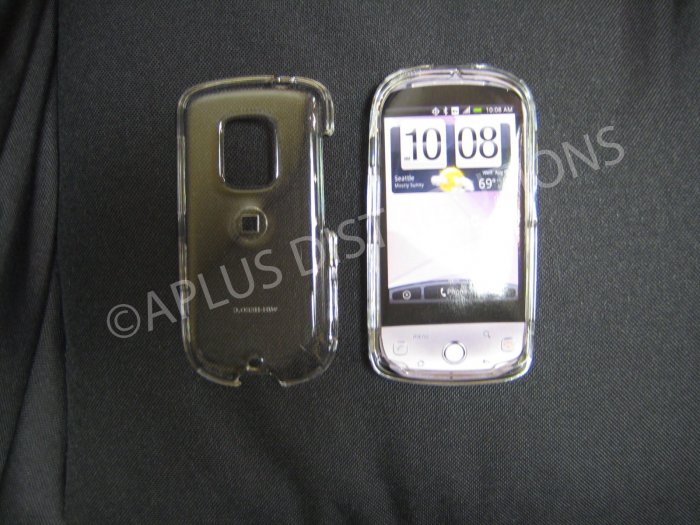 New Clear Transparent Hard Protective Cover For HTC Hero Cdma - (0059)