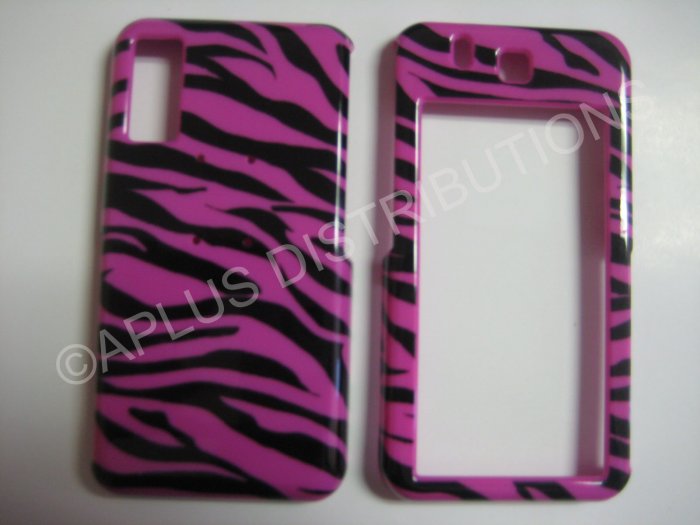 New Black Zebra Design Hard Protective Cover For Samsung Behold T919 - (0002)