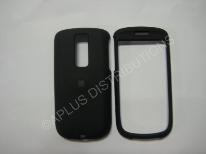 New Black Rubberized Hard Protective Cover For HTC My Touch "G2" - (0051)