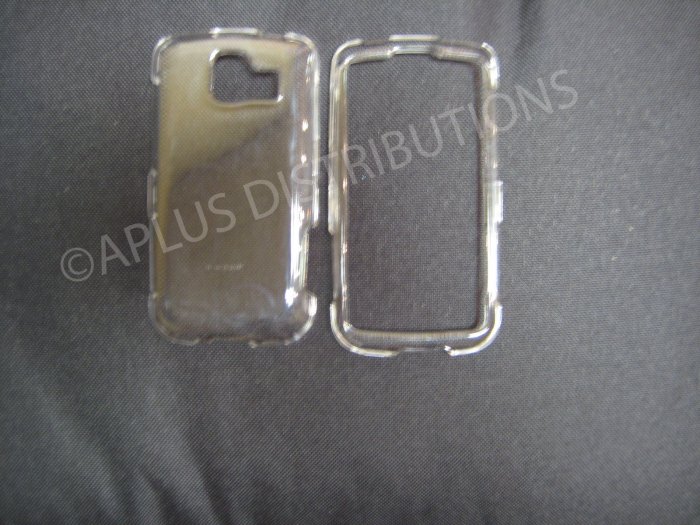 New Clear Transparent Hard Protective Cover For LG Optimus S LS670 - (0059)