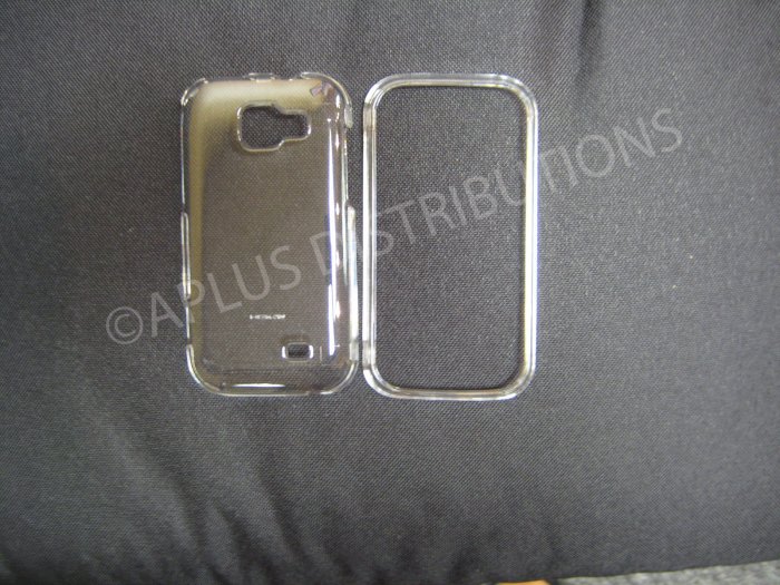 New Clear Transparent Hard Protective Cover For Samsung Transform M920 - (0059)