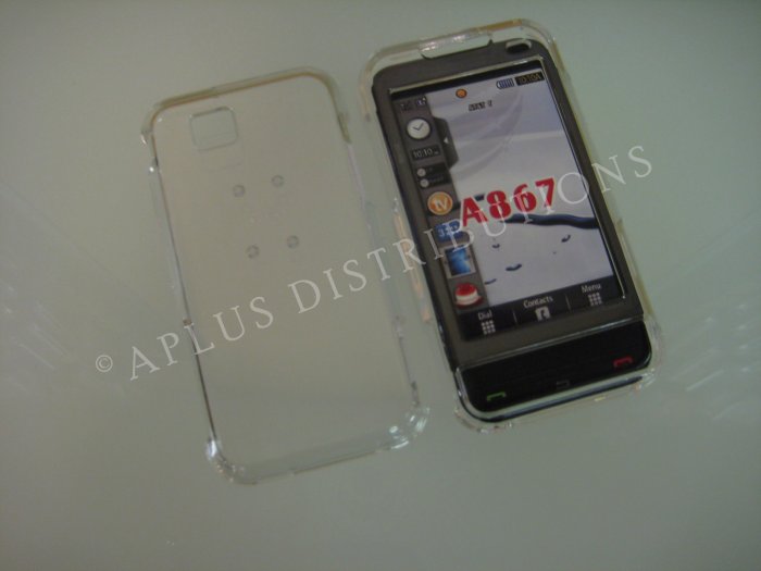 New Clear Transparent Hard Protective Cover For Samsung Eternity A867 - (0059)