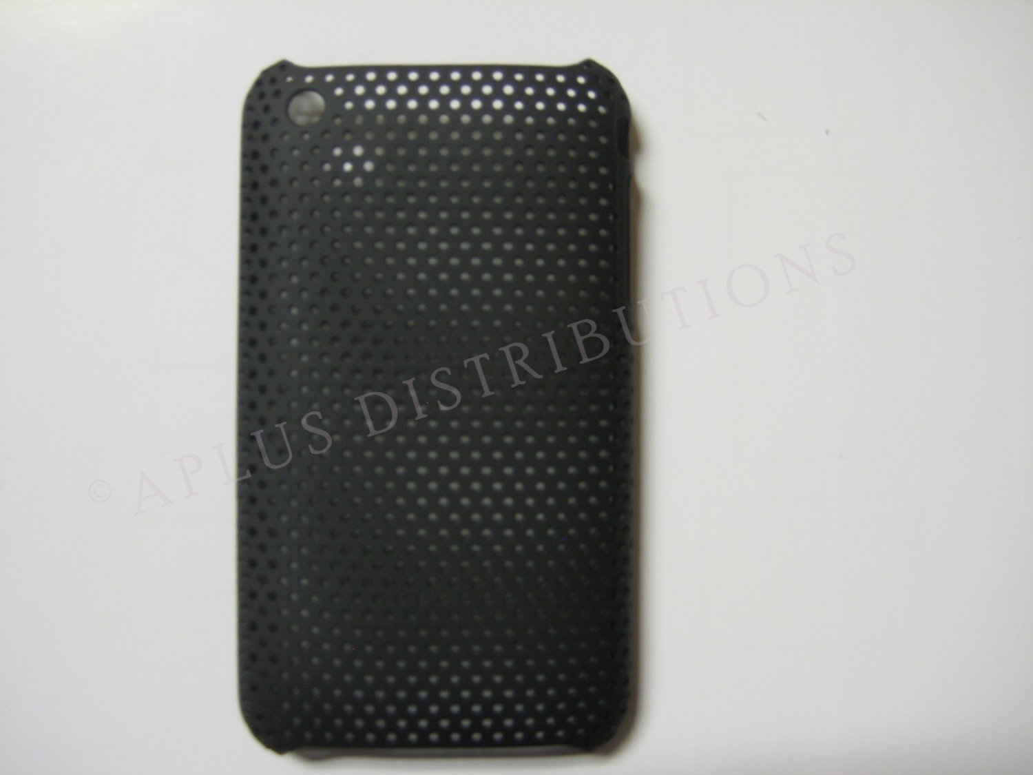 New Black Lattice Pattern Hard Protective Cover For iPhone 3G 3GS - (0014)